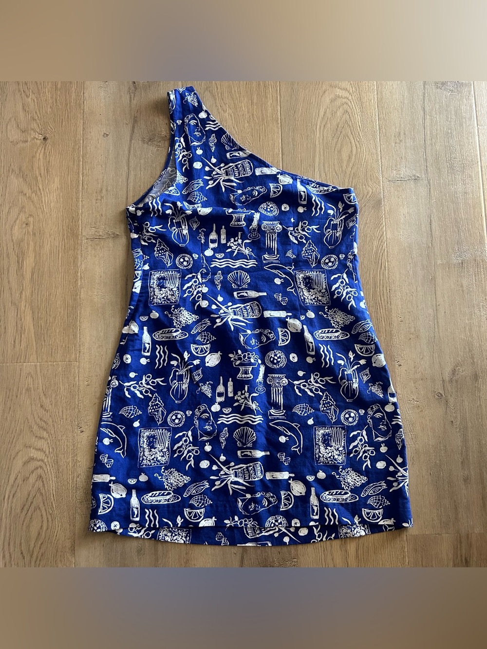 Madewell x Lisa Says Gah! One Shoulder Mini Dress - Picture 6 of 6